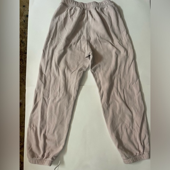 Cozy light pink sweat pants - Picture 3 of 3